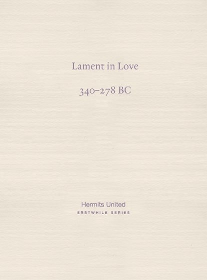 Lament in Love, Qu Yuan - Paperback - 9781739115647