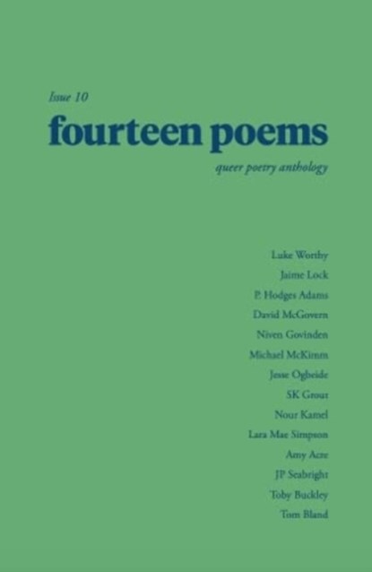 fourteen poems Issue 10, Ben Townley-Canning - Paperback - 9781739169732