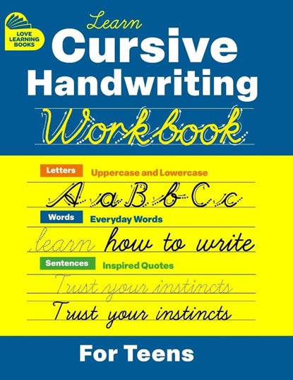 Cursive Handwriting Workbook for Teens, David Turner - Paperback - 9781739341718