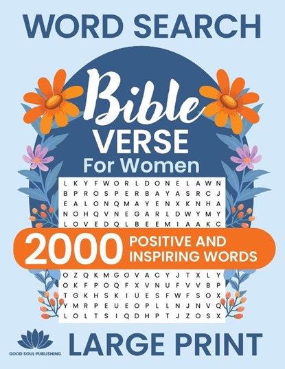 Word Search Bible Verse for Women (Large Print), Good Soul Publishing - Paperback - 9781739341787
