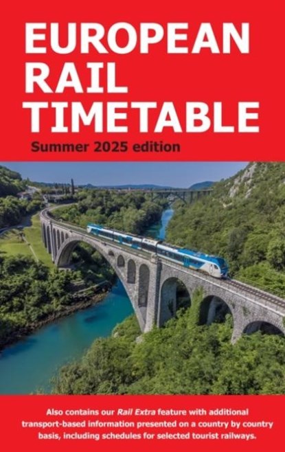 European Rail Timetable Summer 2025, Chris Woodcock ; Reuben Turner - Paperback - 9781739478643