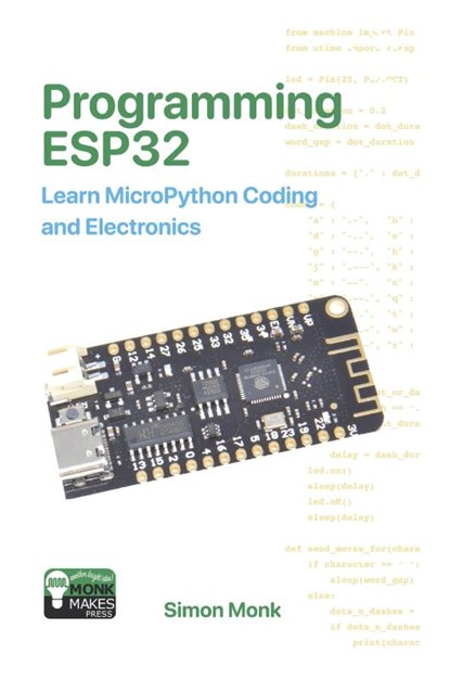 Programming ESP32, Simon Monk - Paperback - 9781739487485