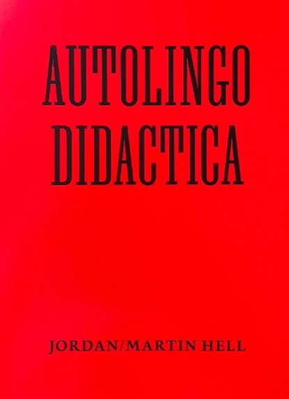 AUTOLINGO DIDACTICA, Jordan/Martin Hell - Paperback - 9781739542405