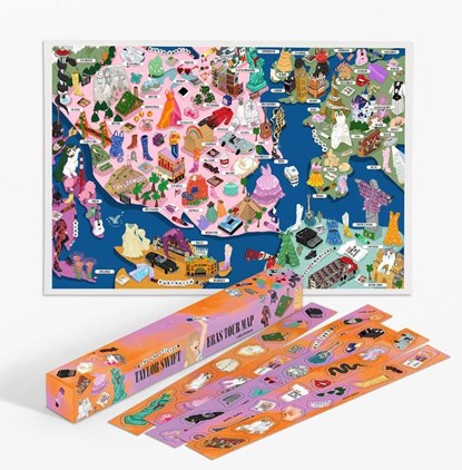 The Unofficial Taylor Swift Eras Tour Map, Hardie Grant Explore Hardie Grant Explore ; Hardie Grant Explore - Paperback - 9781741179583