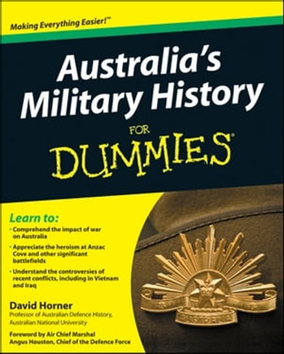 Australia's Military History For Dummies, David Horner - Ebook - 9781742468945