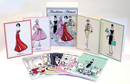 Fashion House 4 Mini Notebooks, Megan Hess - Paperback - 9781742706238