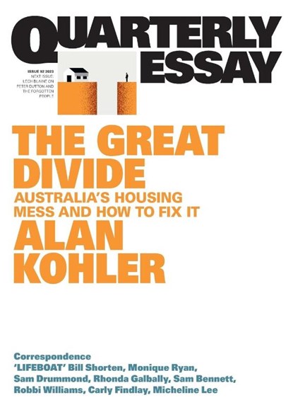 The Great Divide, Alan Kohler - Paperback - 9781760644239