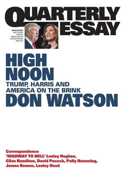 High Noon, Don Watson - Paperback - 9781760644406