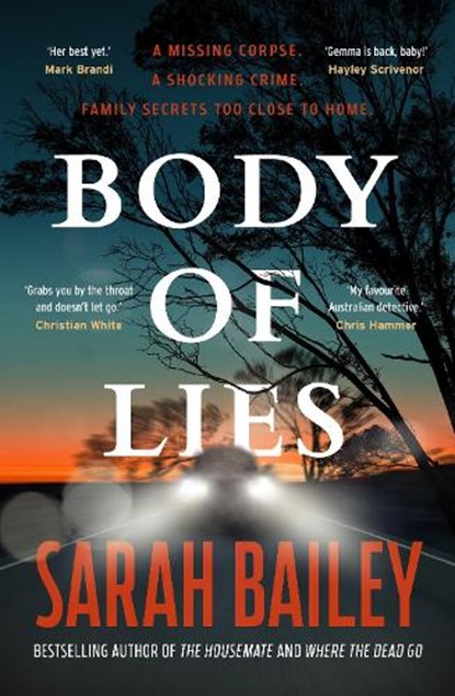 Body of Lies, Sarah Bailey - Paperback - 9781761069178