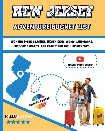 New Jersey Adventure Bucket List, Fanatomy - Paperback - 9781764350914