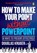 How to make your point without PowerPoint, KRUGER,  Douglas - Paperback - 9781770229235