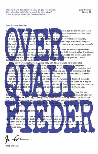 Overqualifieder, Joey Comeau - Paperback - 9781770412859