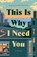 This Is Why I Need You, Alecsandra Kakon - Paperback - 9781770418578