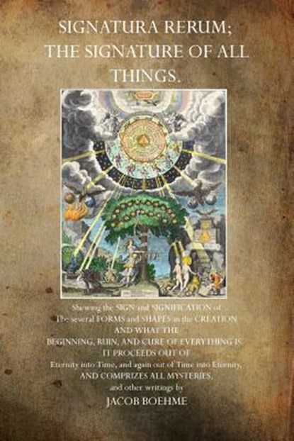 The Signature of all Things, Jacob Boehme - Paperback - 9781770832565