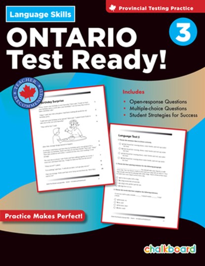Eqao Test Ready Language Skills Grade 3, Janis Barr ; David Macdonald ; Elizabeth Macleod - Paperback - 9781771053570
