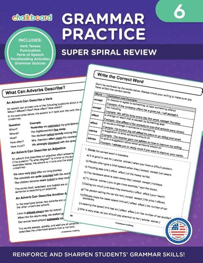 Grammar Practice Grade 6, George Murray ; Wendy Scavuzzo - Paperback - 9781771054768