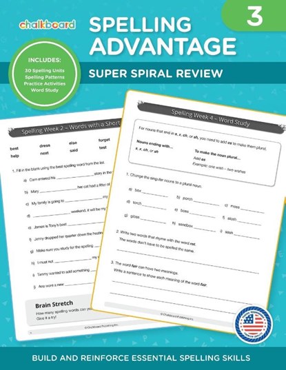 Spelling Advantage Grade 3, Wendy Scavuzzo - Paperback - 9781771055093