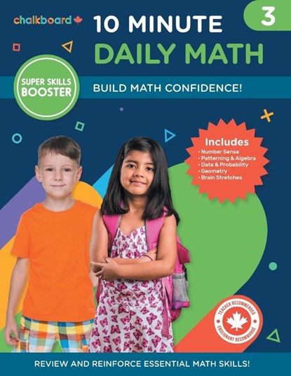Canadian 10 Minute Daily Math Grade 3, Demetra Turnbull - Paperback - 9781771055581