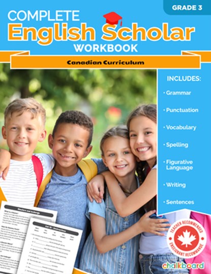 Complete English Scholar Grade 3, Cassie Hatt - Paperback - 9781771058650