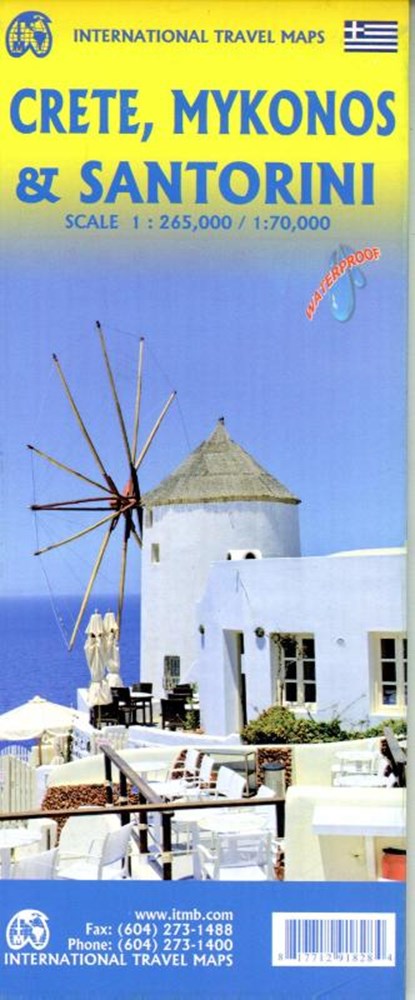 Crete, Mykonos & Santorini / Eastern Mediterranean cruising, niet bekend - Gebonden - 9781771291828