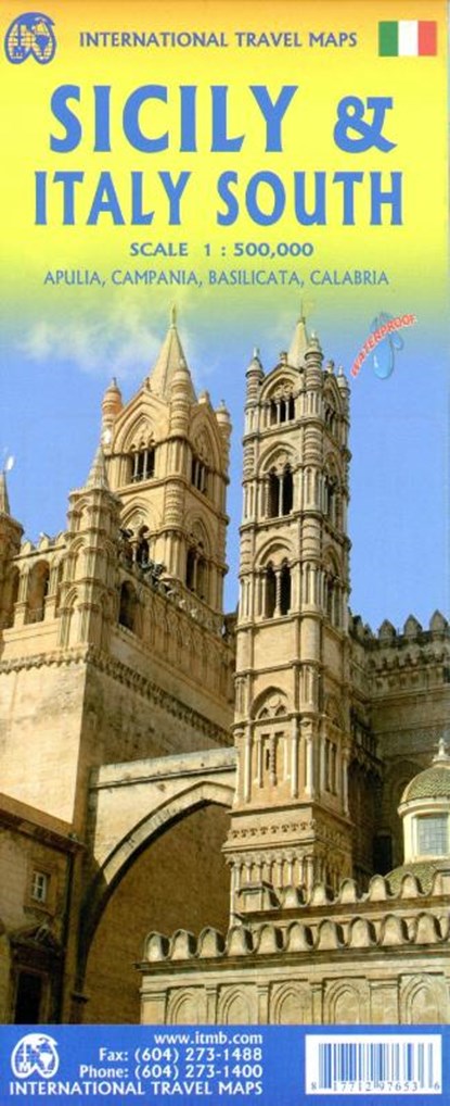 Sicily / Italy South, niet bekend - Gebonden - 9781771297653