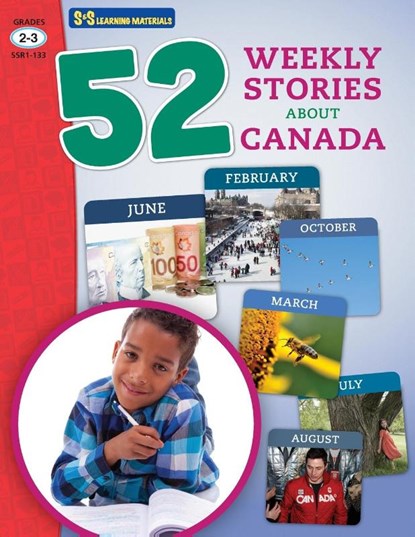 52 Weekly Nonfiction Stories About Canada Grades 2-3, Ruth Solski - Paperback - 9781771589635