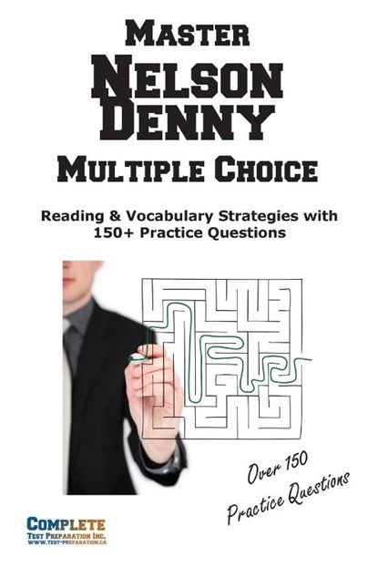 Nelson Denny Multiple Choice Mastery, Complete Test Preparation Inc. - Paperback - 9781772455434