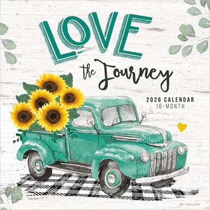 Love the Journey 2026 Square Flap Hopper Calendar, Hopper Studios - Paperback - 9781773728735