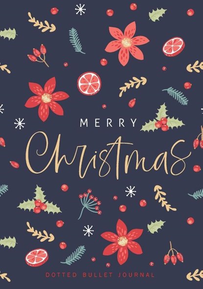 Merry Christmas Dotted Bullet Journal, Blank Classic - Paperback - 9781774379110
