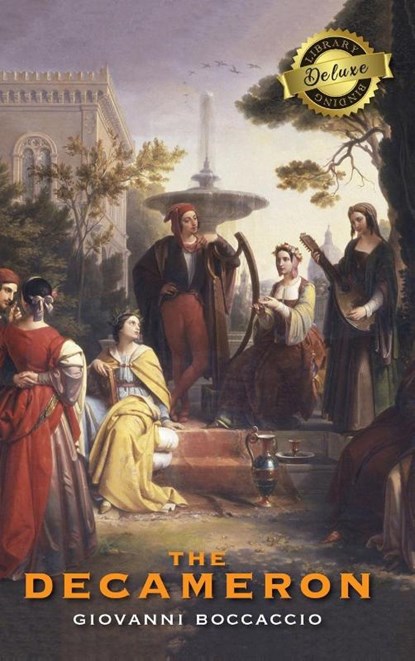 The Decameron (Deluxe Library Edition) (Annotated), Giovanni Boccaccio - Gebonden - 9781774379950