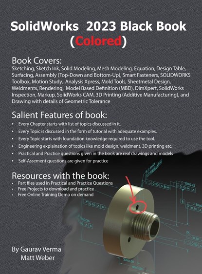 SolidWorks 2023 Black Book, Gaurav Verma ; Matt Weber - Gebonden - 9781774590942