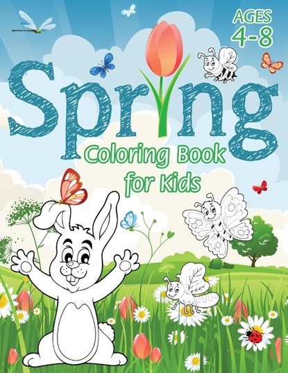 Spring Coloring Book for Kids, Engage Books (Activities) - Paperback - 9781774762271