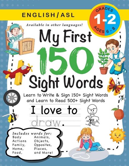 My First 150 Sight Words Workbook, Lauren Dick - Paperback - 9781774762691