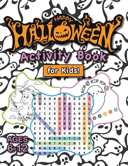 Happy Halloween Activity Book for Kids!, Engage Books (Activities) - Paperback - 9781774765883