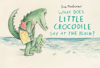What Does Little Crocodile Say At The Beach?, Eva Montanari - Gebonden - 9781774881552
