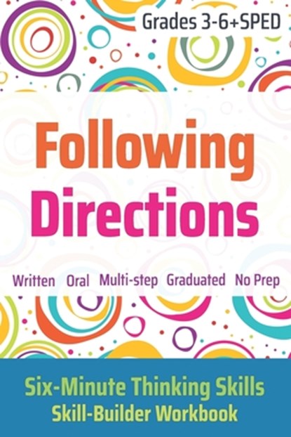 Following Directions (Grades 3-6 + SPED): Six-Minute Thinking Skills, Janine Toole - Paperback - 9781775285229