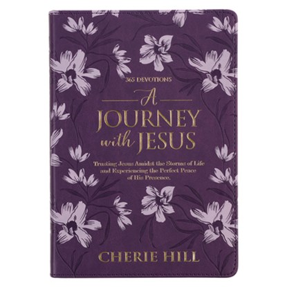 A Journey with Jesus 365 Devotions for Women, Purple Floral Faux Leather Flexcover, Christianart Gifts - Paperback - 9781776370757