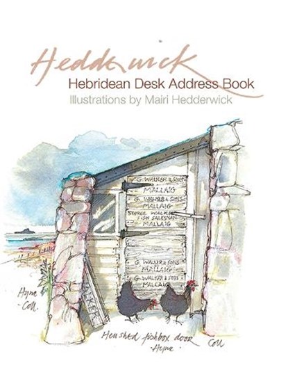 Hebridean Desk Address Book, niet bekend - Gebonden - 9781780275376