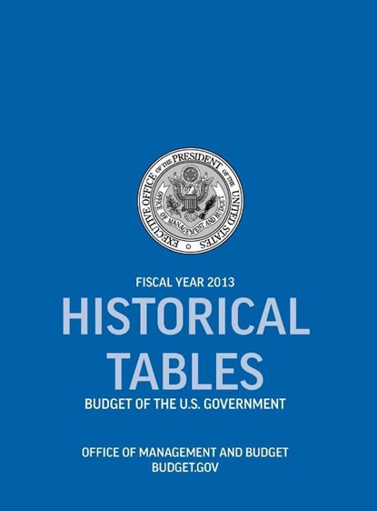 Historical Tables, Office of Management and Budget ; Executive Office of the President - Gebonden - 9781780397184