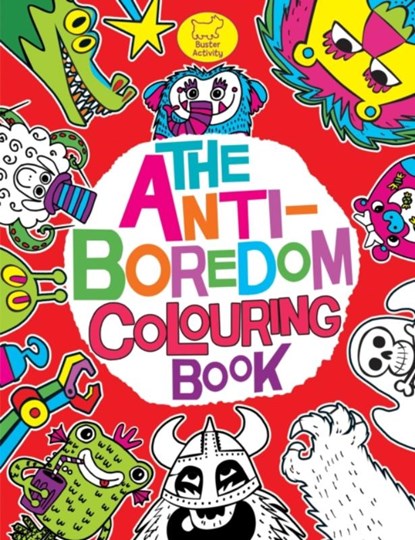 The Anti-Boredom Colouring Book, Chris Dickason - Paperback - 9781780551661