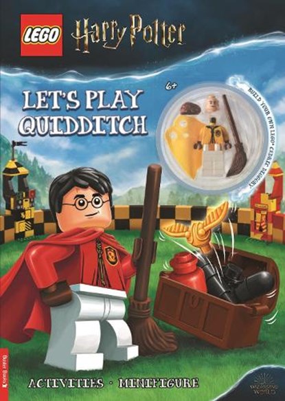 LEGO® Harry Potter™: Let's Play Quidditch Activity Book (with Cedric Diggory minifigure), Buster Books ; LEGO® - Paperback - 9781780557908