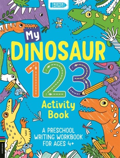 My Dinosaur 123 Activity Book, Sophie (Illustrator) Foster - Paperback - 9781780558547