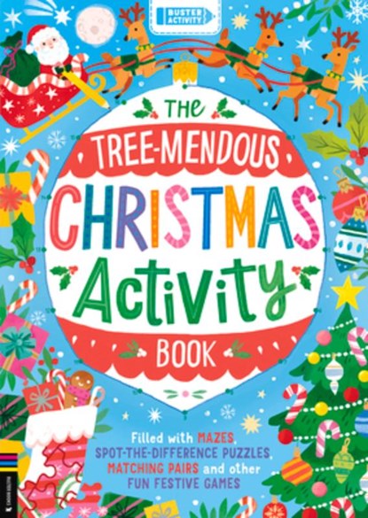 The Tree-mendous Christmas Activity Book, Buster Books - Paperback - 9781780559186