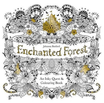 Enchanted Forest: An Inky Quest and Coloring Book for Adults, Johanna Basford - Paperback - 9781780674889