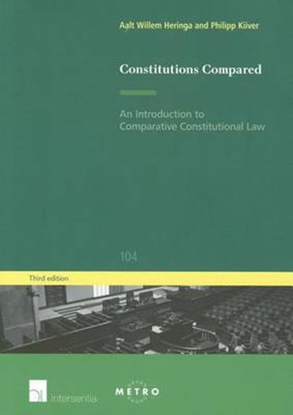 Constitutions Compared, HERINGA,  Aalt Willem ; Kiiver, Philipp - Paperback - 9781780680781