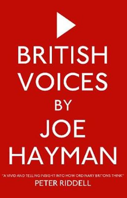 British Voices, Joe Hayman - Paperback - 9781780883878