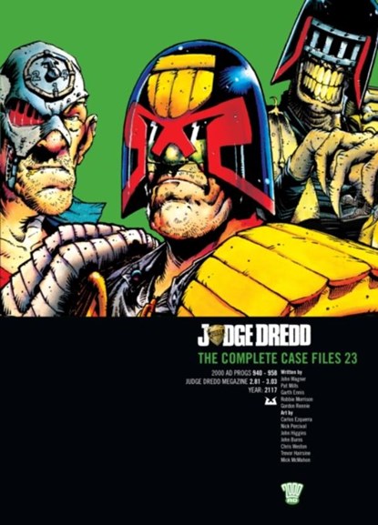 Judge Dredd: The Complete Case Files 23, John Wagner ; Mark Millar - Paperback - 9781781082522