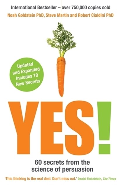 Yes!, Noah Goldstein ; Steve J. Martin ; Professor Robert B. Cialdini - Paperback - 9781781257425