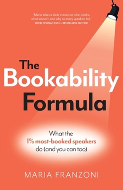 The Bookability Formula, Maria Franzoni - Paperback - 9781781339329