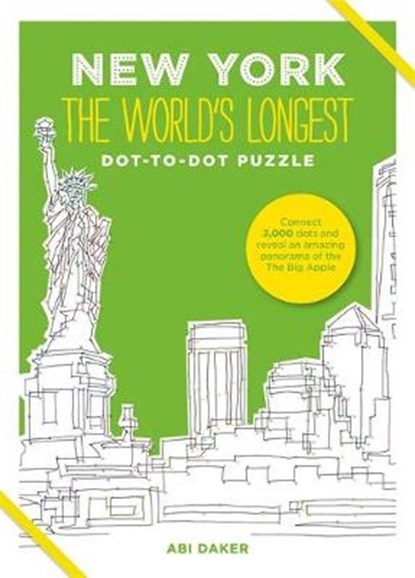 New york the world's longest dot-to-dot puzzle, abi daker - Overig Gebonden - 9781781573228